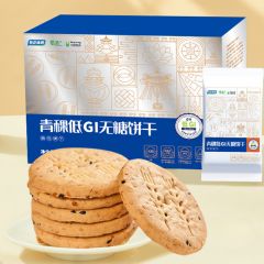 藏晶青稞低GI无糖饼干288g